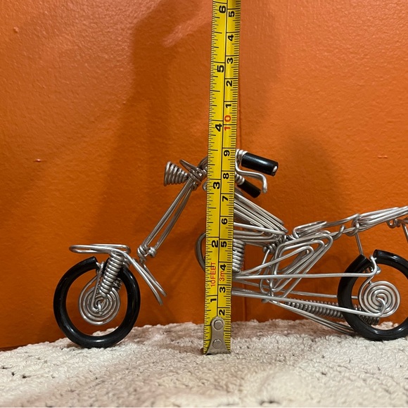Wire Motorcycle Handcrafted - Picture 4 of 6